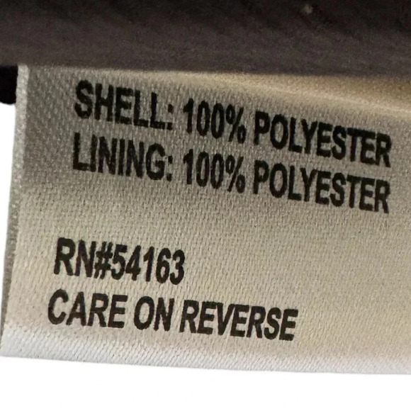 Calvin Klein woman’s tailored over coat Taupe scuba fabric Size Medium - Picture 7 of 7